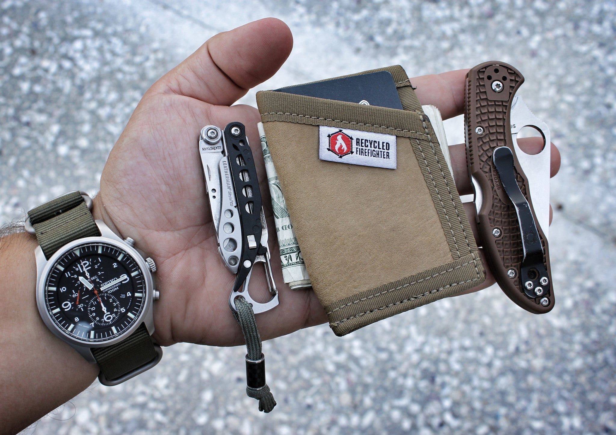 Tactical Everyday Carry Gear for Men - Recycled Firefighter