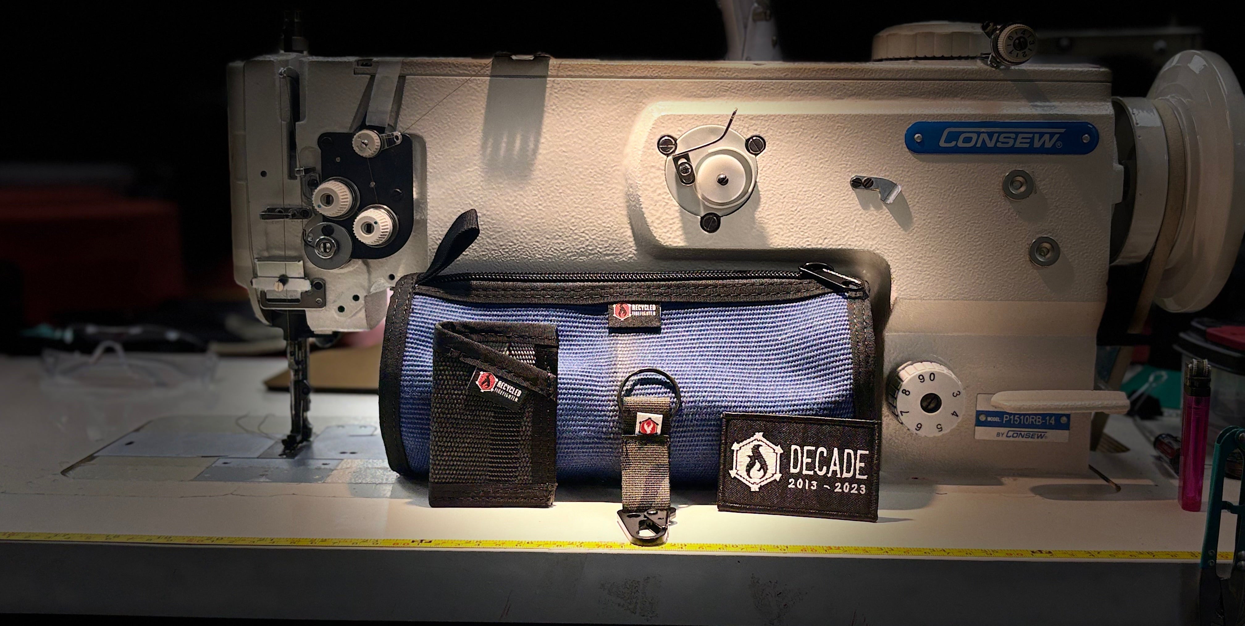 Tote Bags - Recycled Firefighter