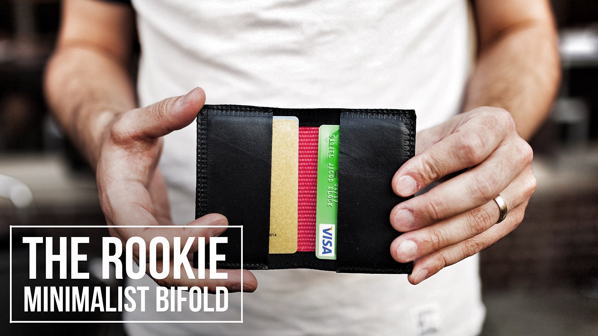 Rookie Bifold Wallet - Recycled Firefighter
