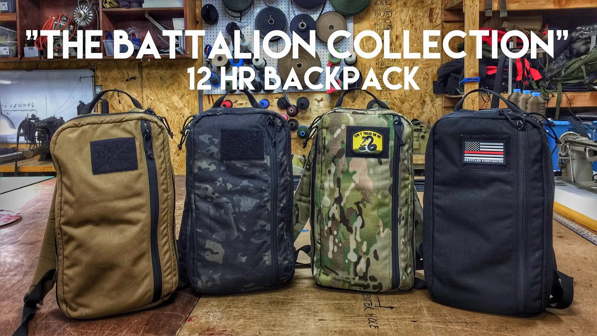 The Battalion Firefighter Bag Collection - Recycled Firefighter