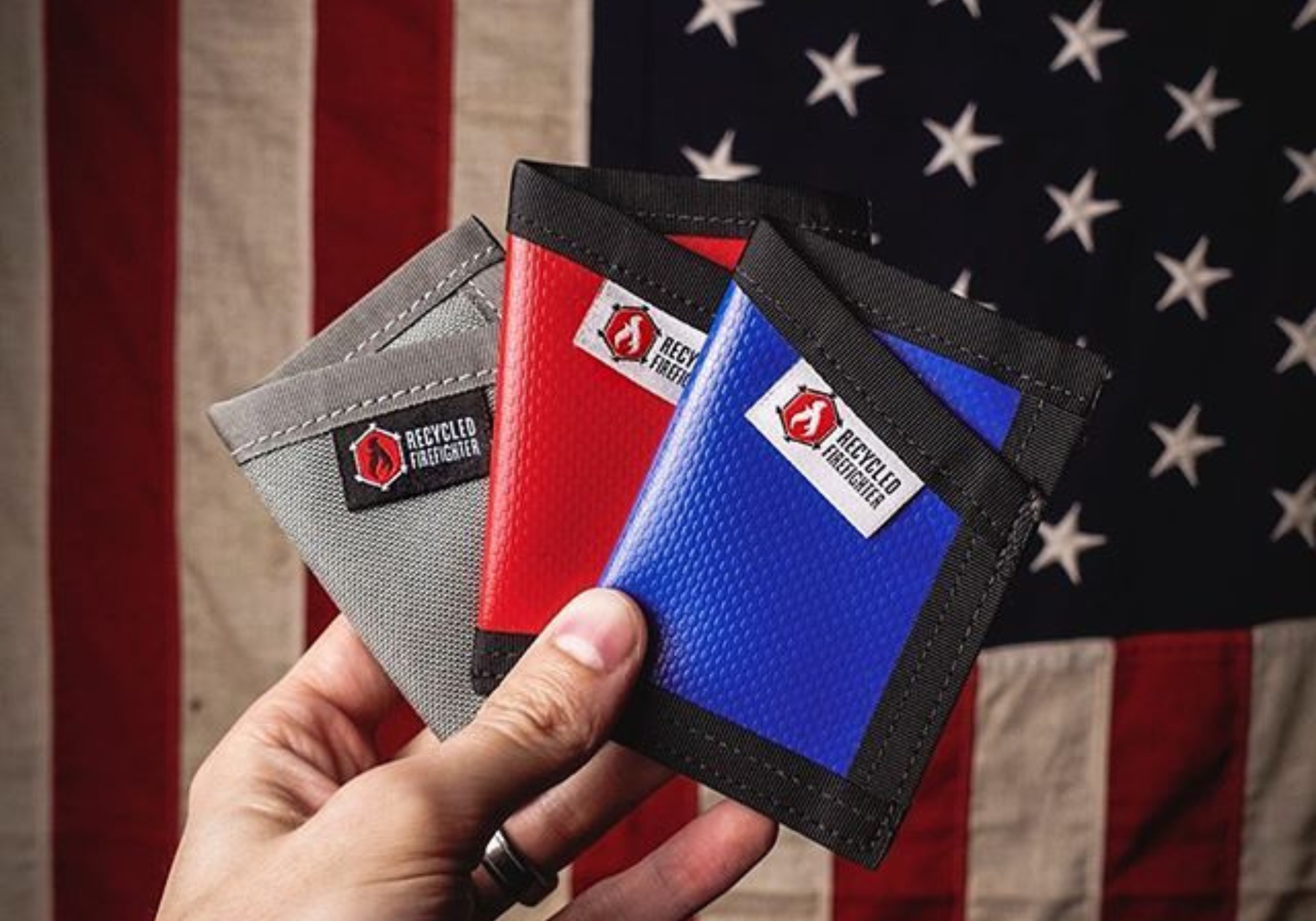 Wallets & Accessories - Recycled Firefighter
