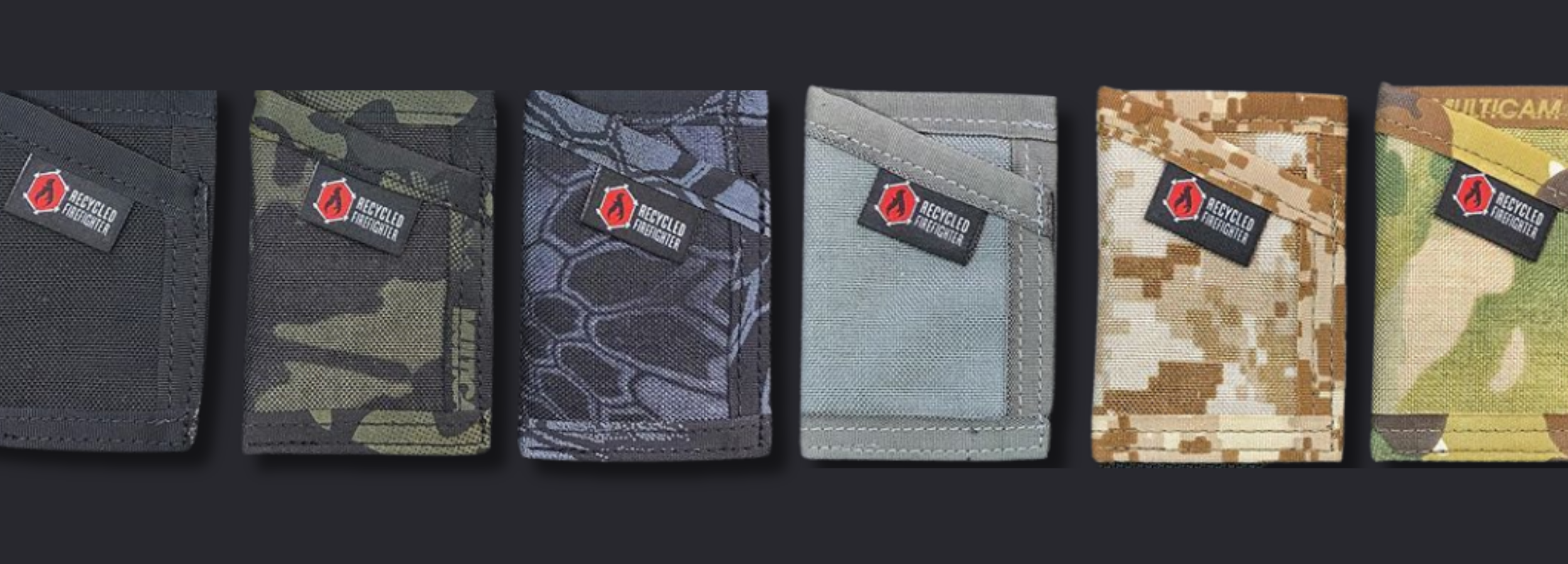 Wallets - Recycled Firefighter