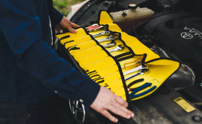 Tool Storage - Recycled Firefighter