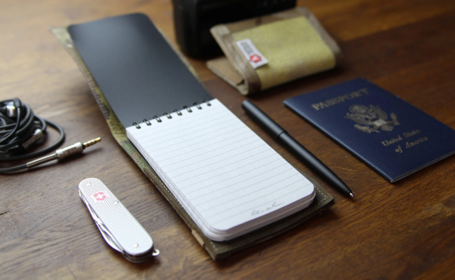 Passport & Notes - Recycled Firefighter