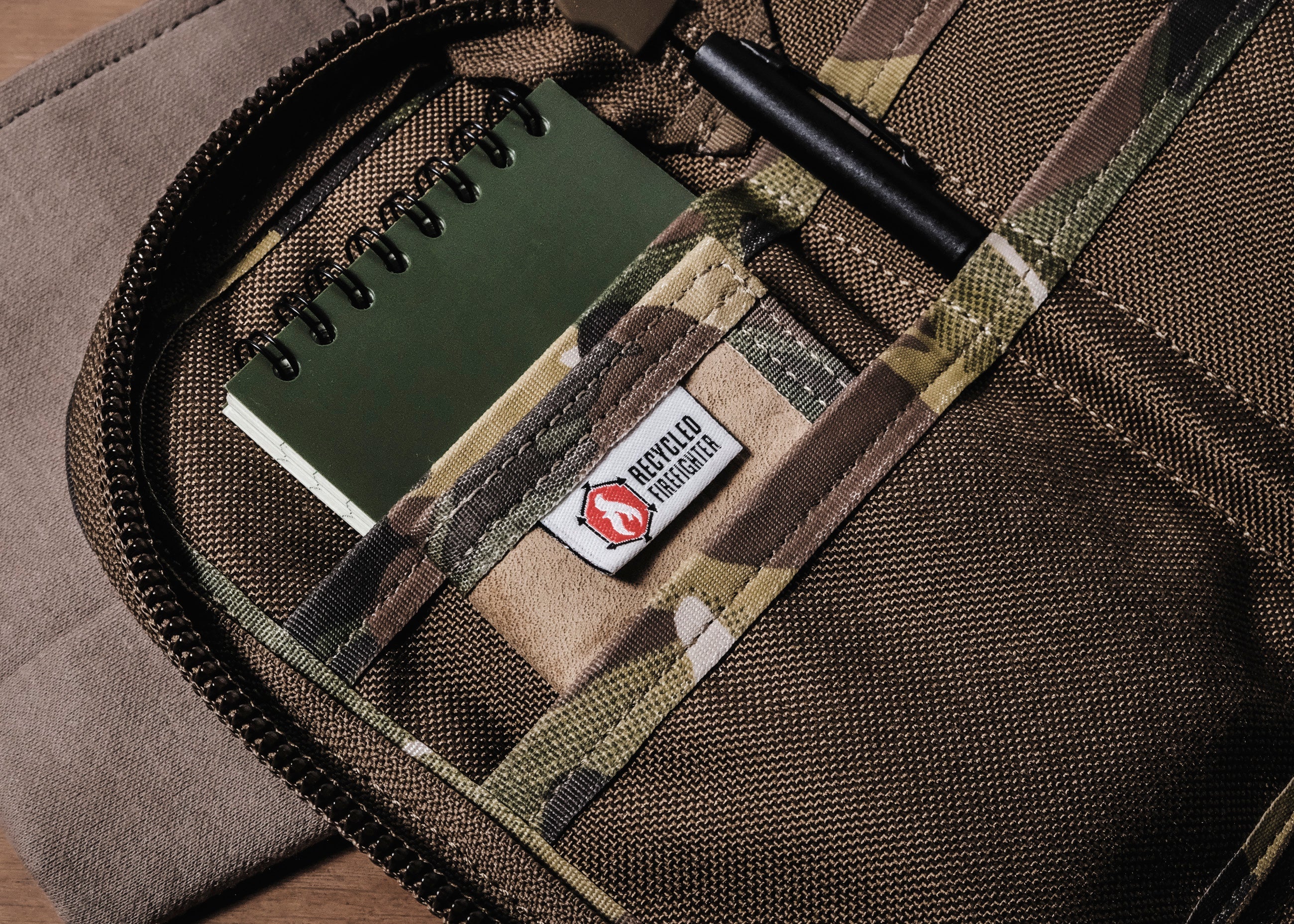 Luggage Accessories - Recycled Firefighter