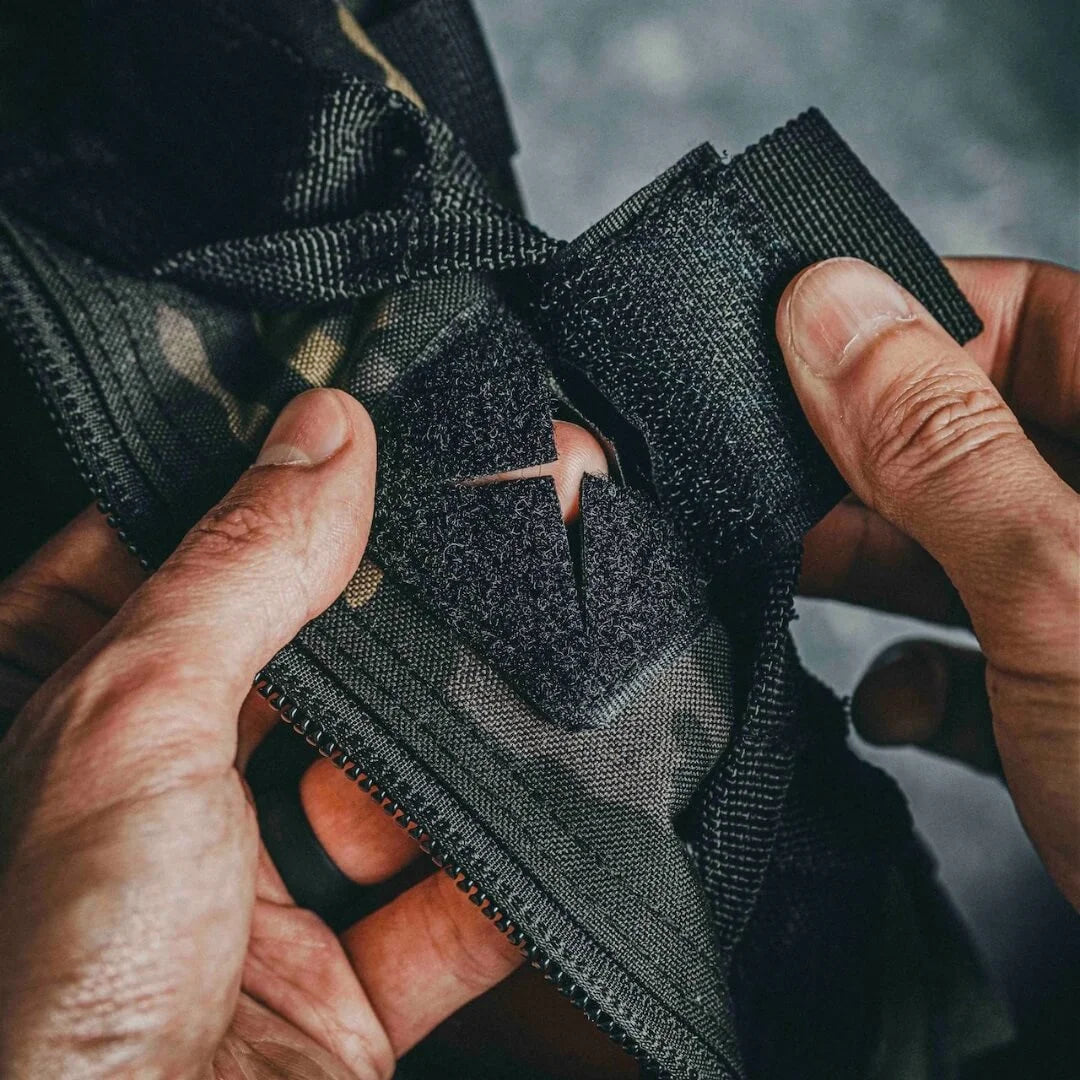 Recycled Firefighter 12 Hour pack in 12 hr mcamblk. Streamlined design handles half-day missions without bulk.