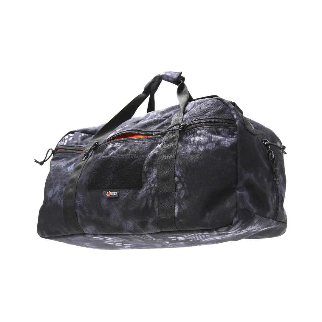 Recycled Firefighter's typhon 72-Hour 1000D Cordura Duffle Bag. Quality tactical gear built for demanding professional use.