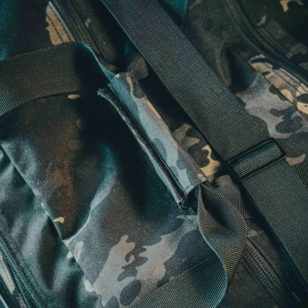 The MCAMBLK edition 72-Hour 500D Cordura Duffle Bag from Recycled Firefighter. Tactical quality designed for demanding professionals.