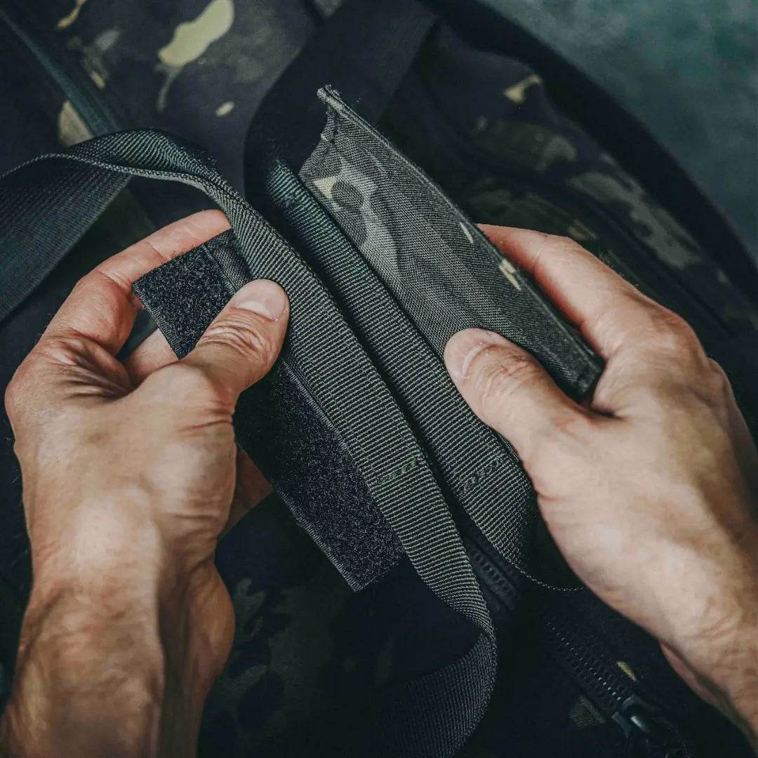 The MCAMBLK edition 72-Hour 500D Cordura Duffle Bag from Recycled Firefighter. Tactical quality designed for demanding professionals.