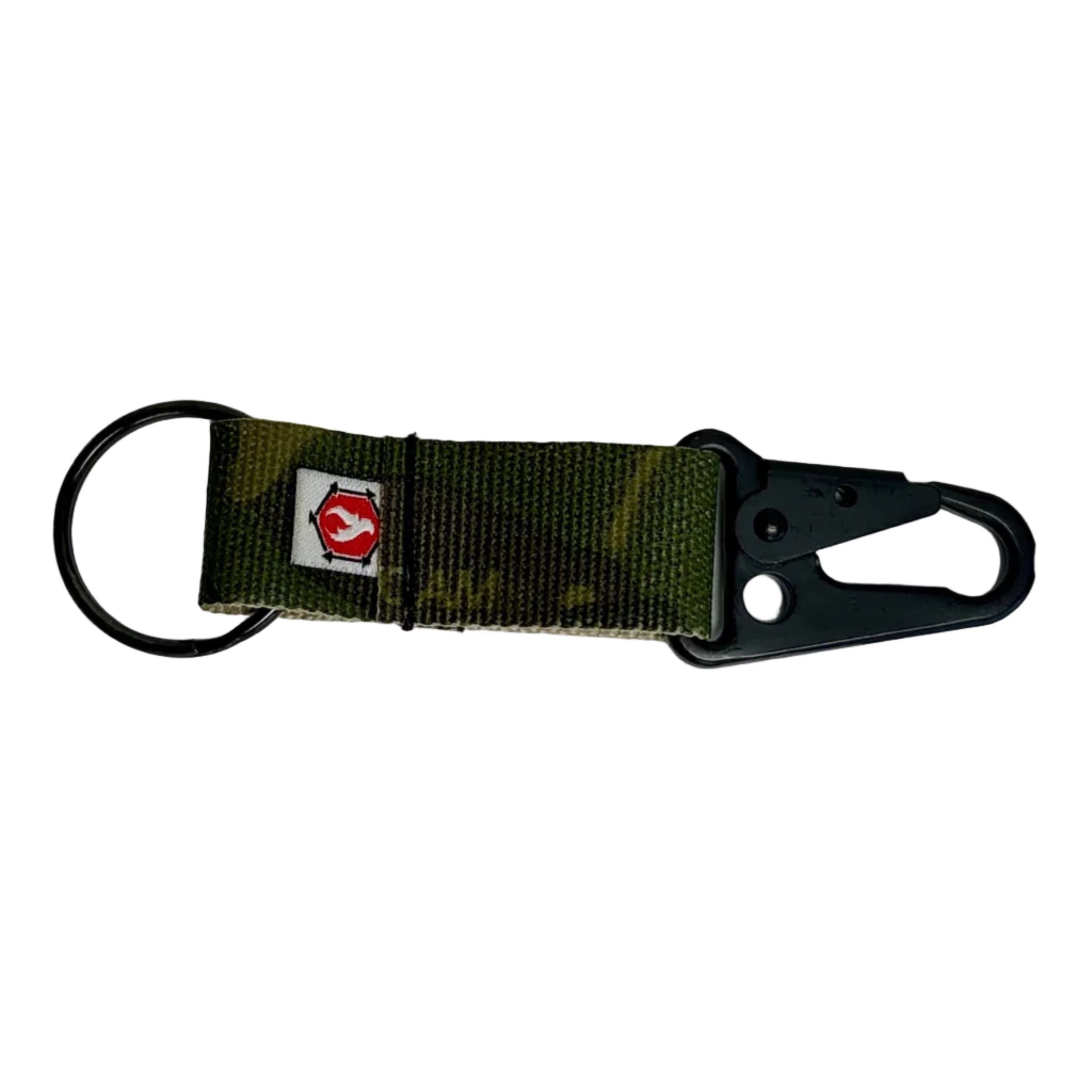 The Chauffeur - Camo Edition Durable Keychain Clip by Recycled Firefighter - tactical keychain in multicam.