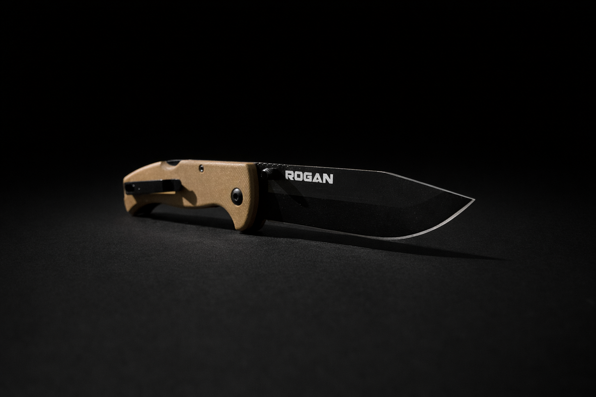 ROGUE Folding Knife-Gen 1 (Coyote/Black)