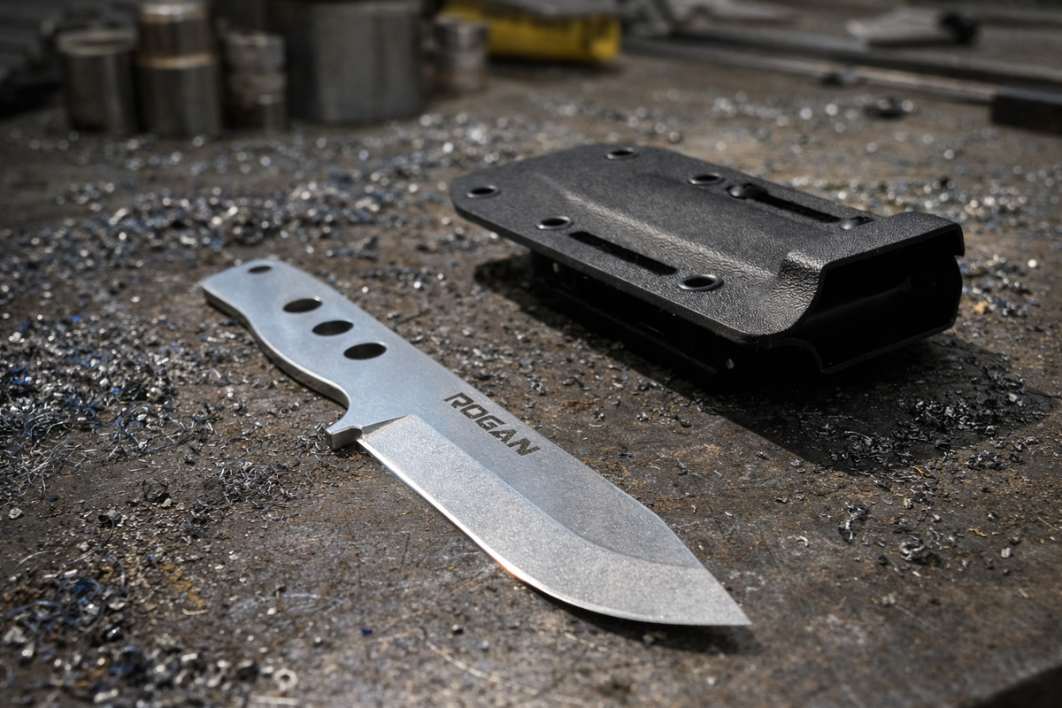 RFK-PRO Comes with sheath and belt clip.