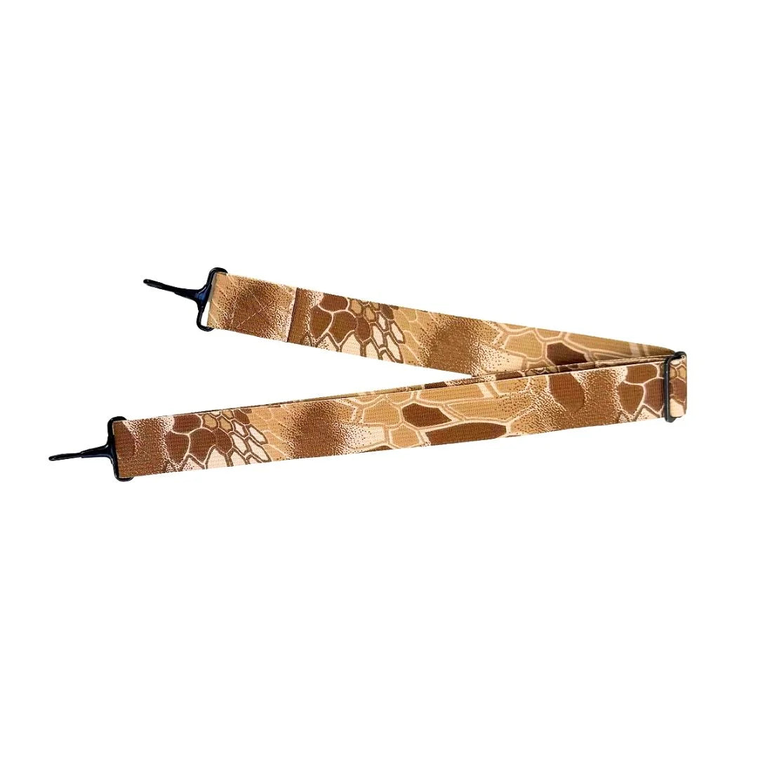 Durable Kryptek Nomad Adjustable Tactical Utility Strap from Recycled Firefighter designed for lightweight and flexible utility applications.