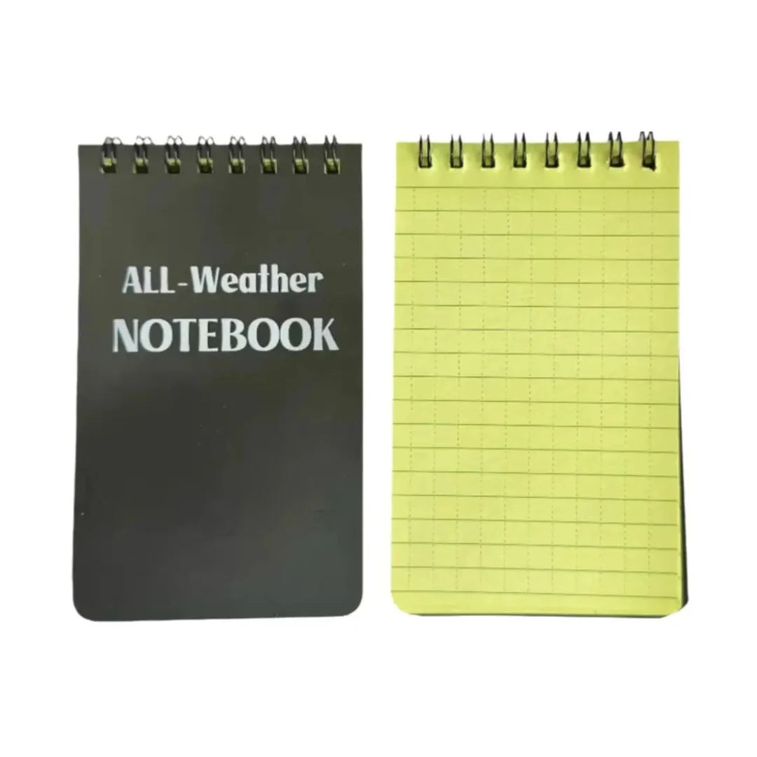 Rothco 3x5 Waterproof All Weather Notebook Memo Pad Spiral Bound Writing Paper