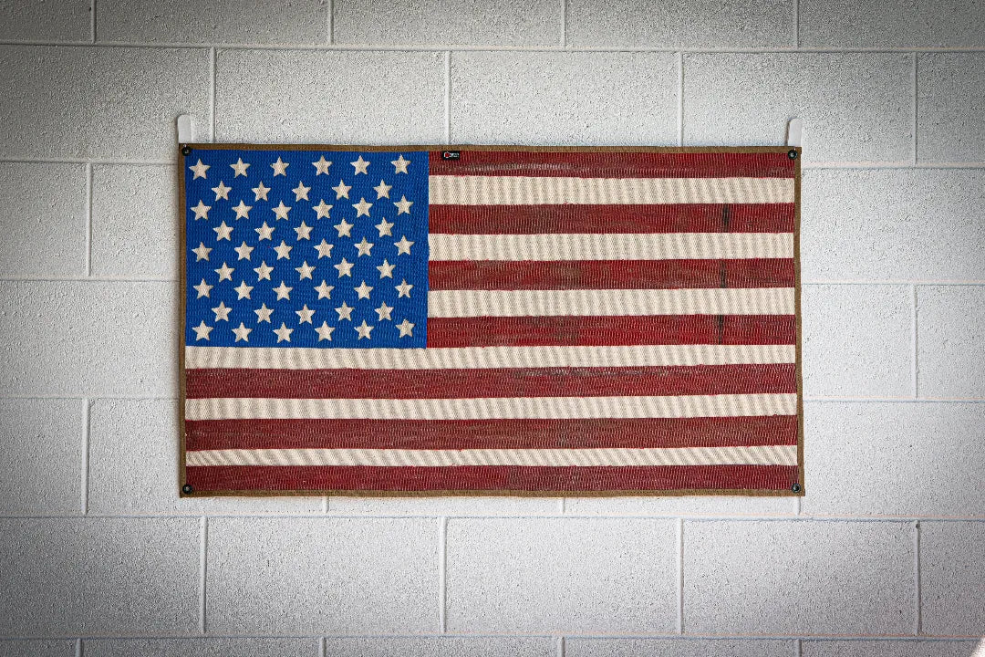 Recycled Firefighter presents the American Flag Fire Hose Vintage in American Flag - Fire Hose - Vintage. Professional design meets everyday durability.