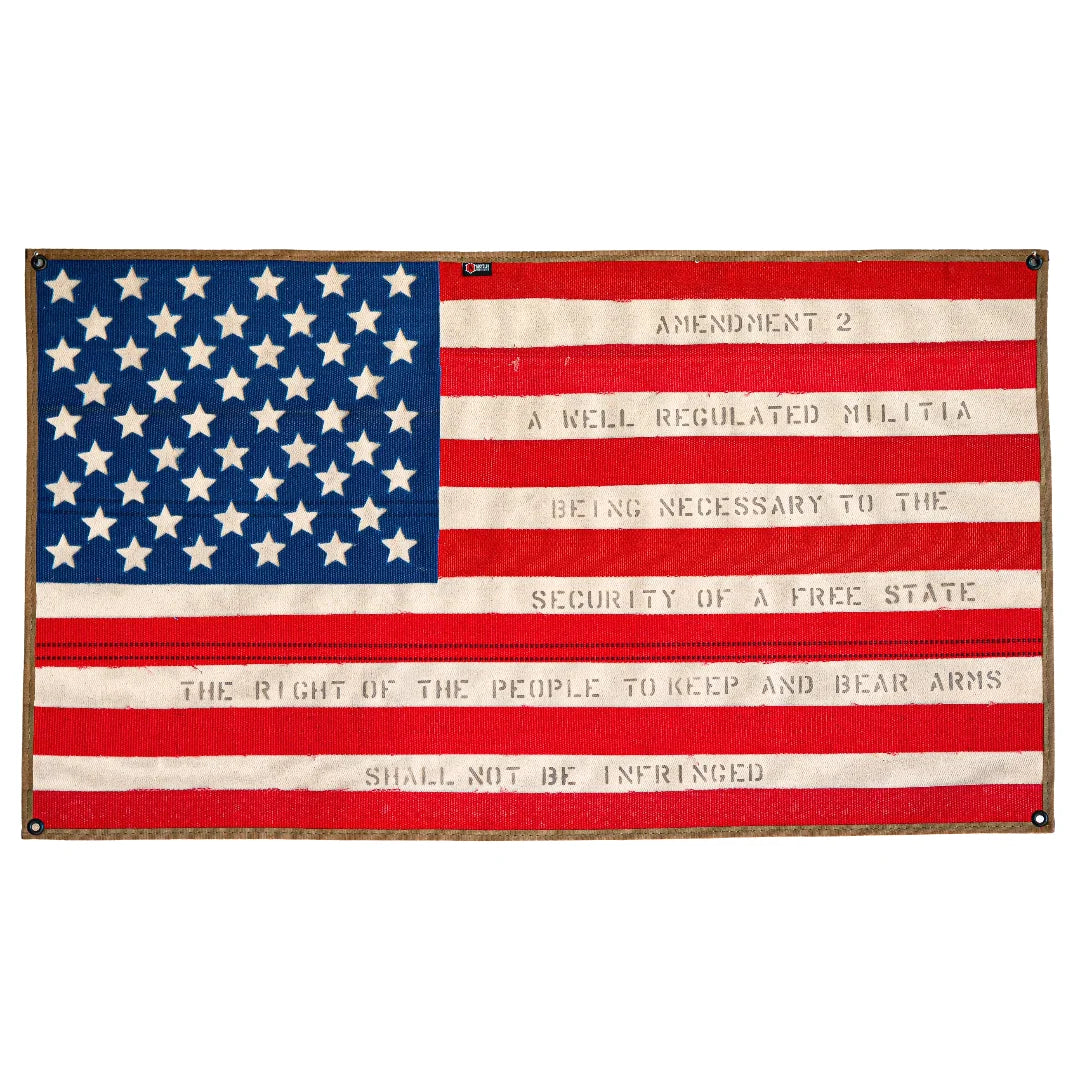 The American Flag - Fire Hose - Second Amendment edition American Flag Fire Hose Second Amendment from Recycled Firefighter. Tactical quality designed for demanding professionals.