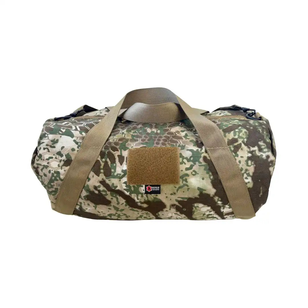 Barrel Duffle Bag 500D by Recycled Firefighter - OBSKURA. Reliable tactical gear for professional daily operations.