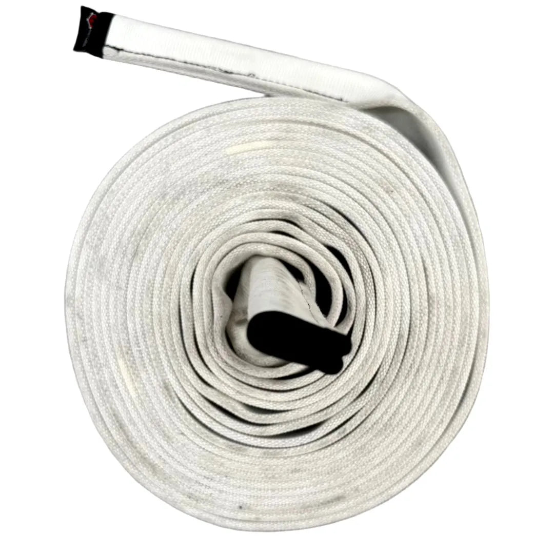 Professional Battle Rope Cadet Cord 30FT in White by Recycled Firefighter. Tactical design honors first responder service with quality materials.