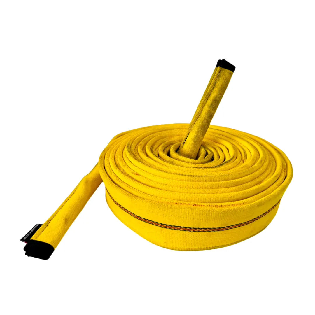 Recycled Firefighter's Battle Rope Cadet Cord 30FT in Yellow. Built tough for demanding professional and tactical applications.