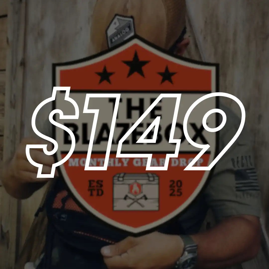 BlazeBox - Limited Edition - Monthly Gear Drop Backpack Recycled Firefighter