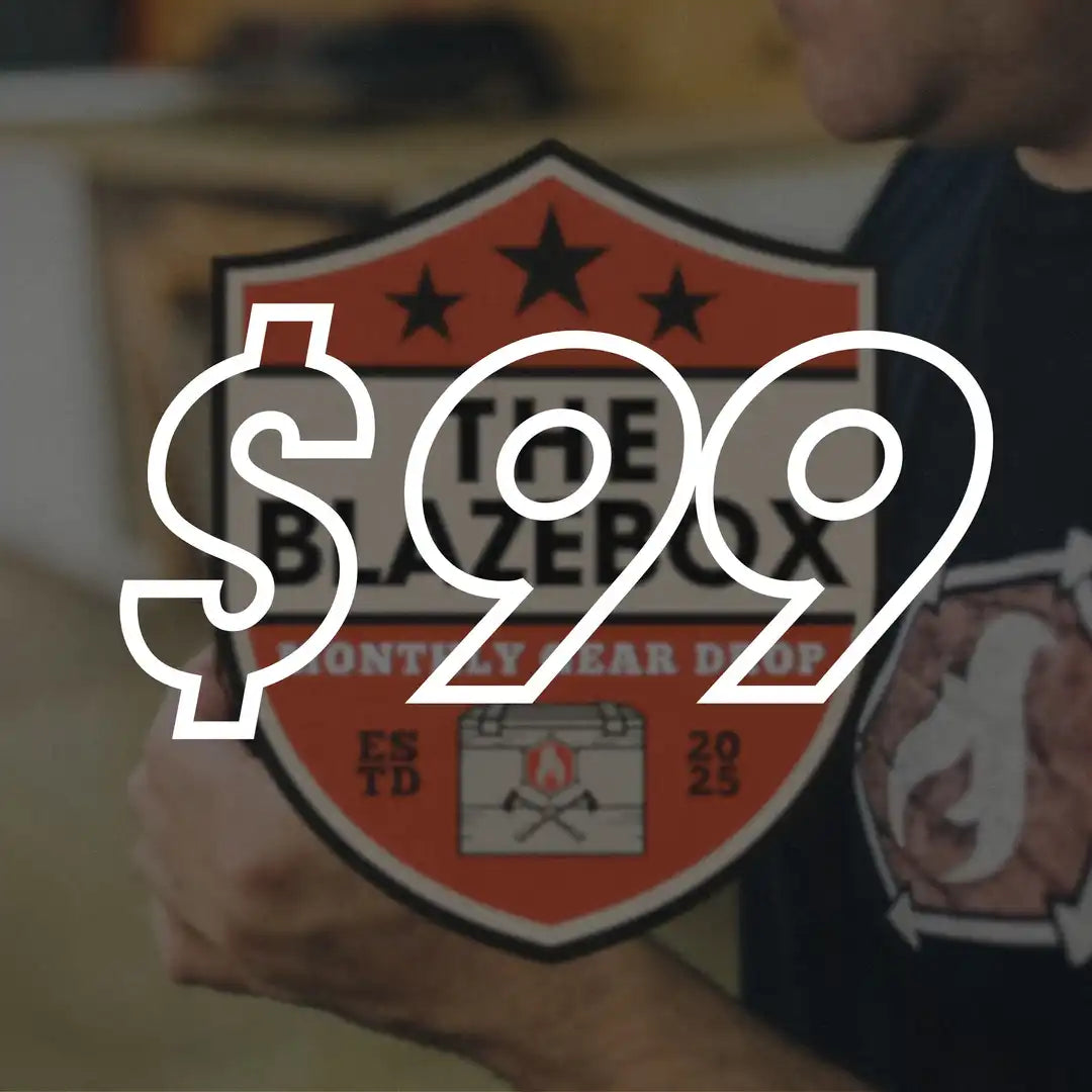 BlazeBox - Limited Edition - Monthly Gear Drop Backpack Recycled Firefighter