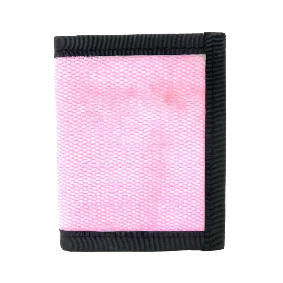 Recycled Firefighter presents the Captain Wallet Firehose in Pink Hose. Professional design meets everyday durability.