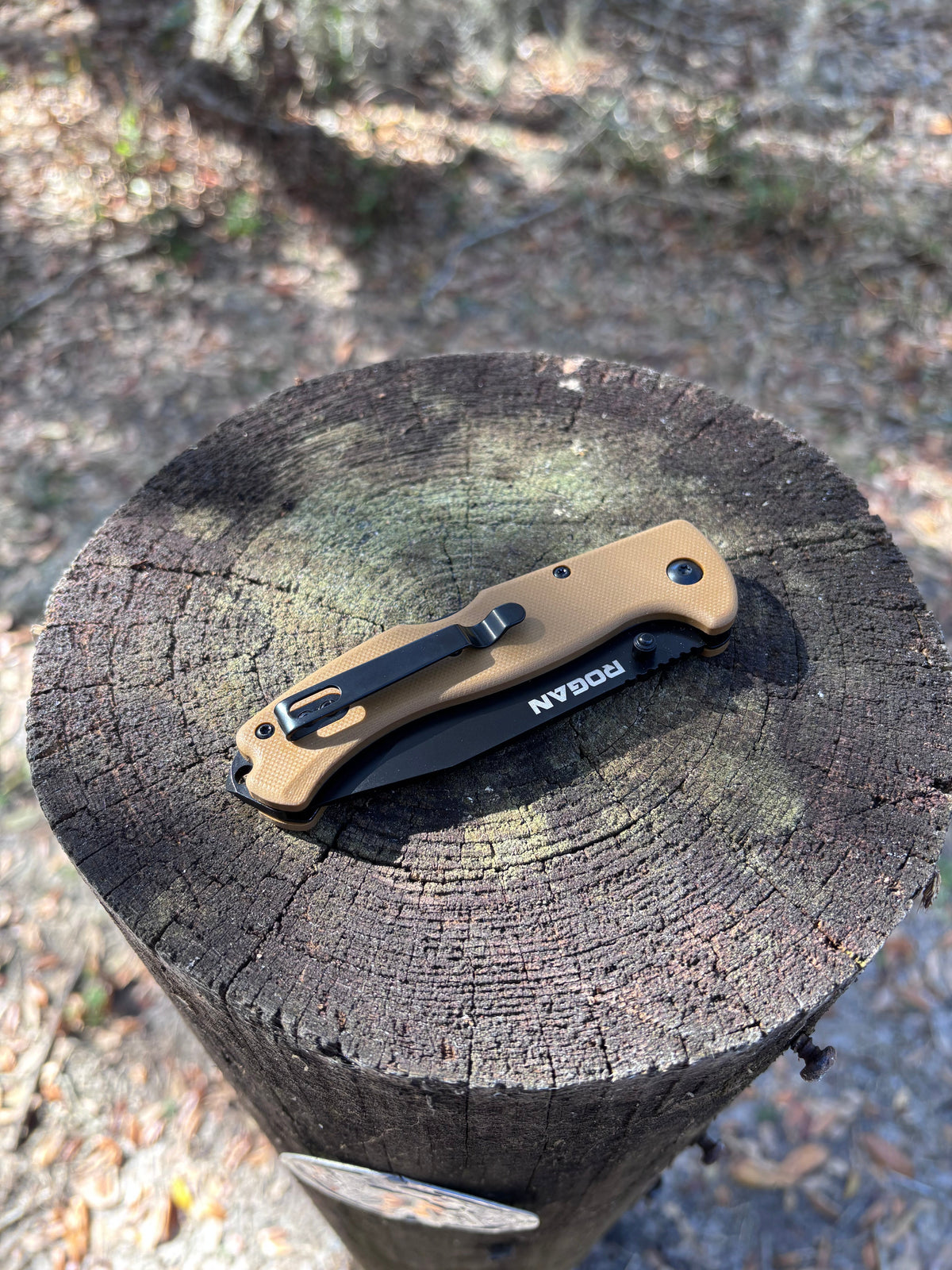 ROGUE Folding Knife-Gen 1 (Coyote/Black)