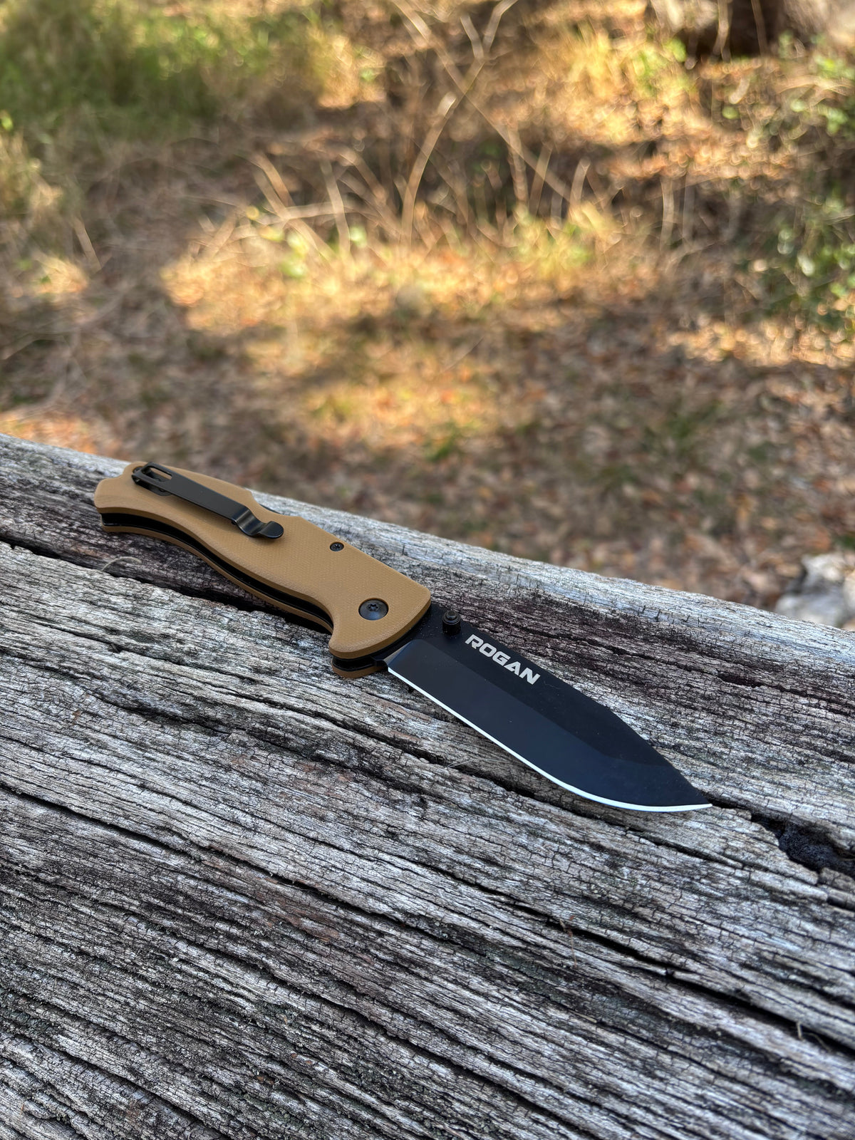ROGUE Folding Knife-Gen 1 (Coyote/Black)
