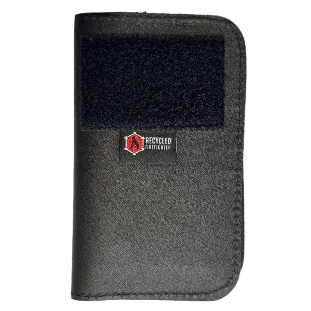 Field Notes Wallet Leather Black Recycledfirefighter