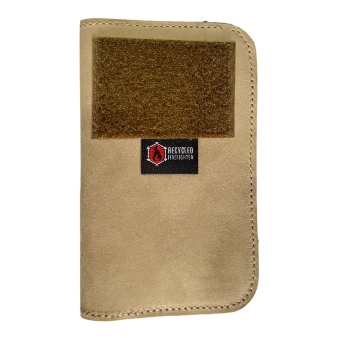 Field Notes Wallet Leather Coyote Recycledfirefighter