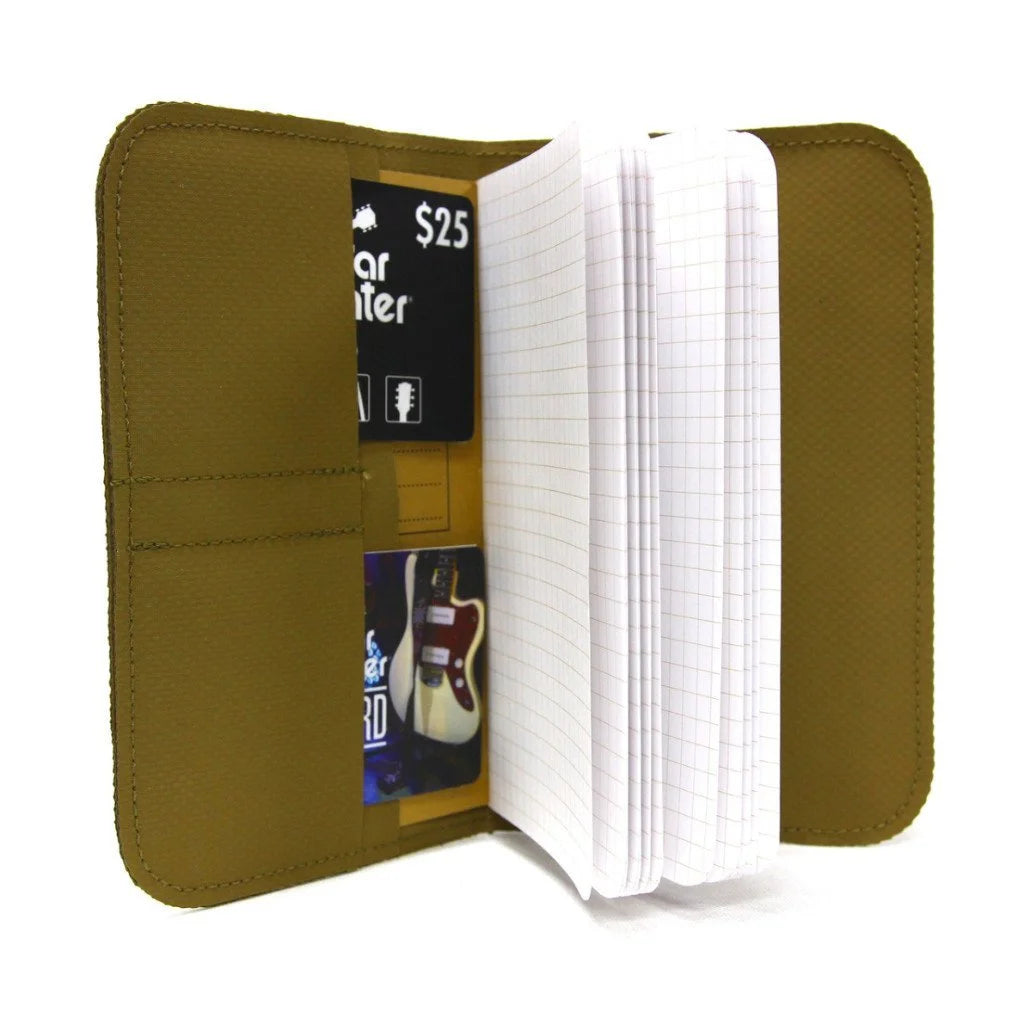 The Field Notes Wallet from Recycled Firefighter. Professional-grade quality for everyday tactical use and operations.