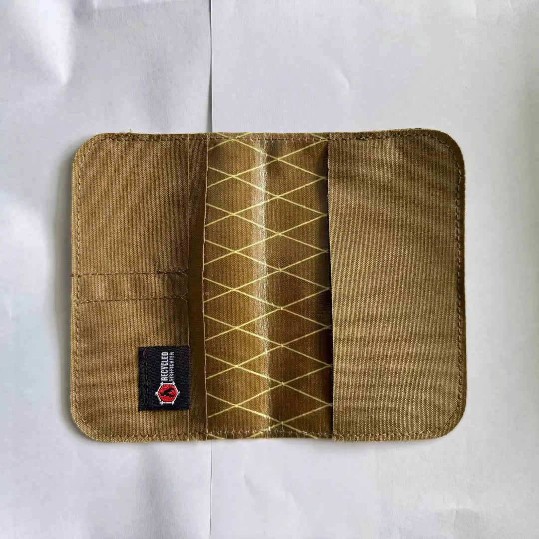 The Field Notes Wallet from Recycled Firefighter. Professional-grade quality for everyday tactical use and operations.