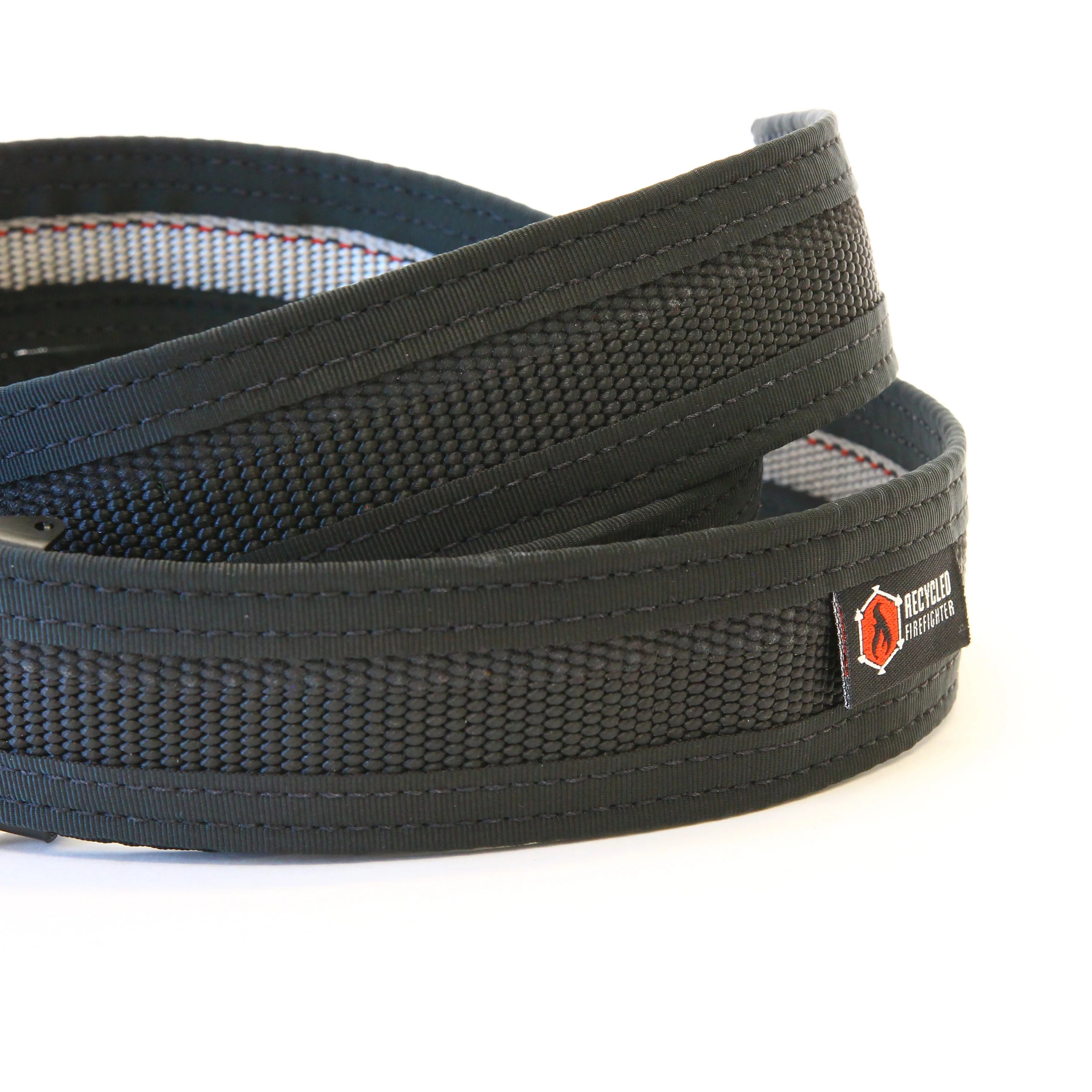 Recycled Firefighter black Fire Hose EDC Belt. Professional-grade tactical construction for daily operations.