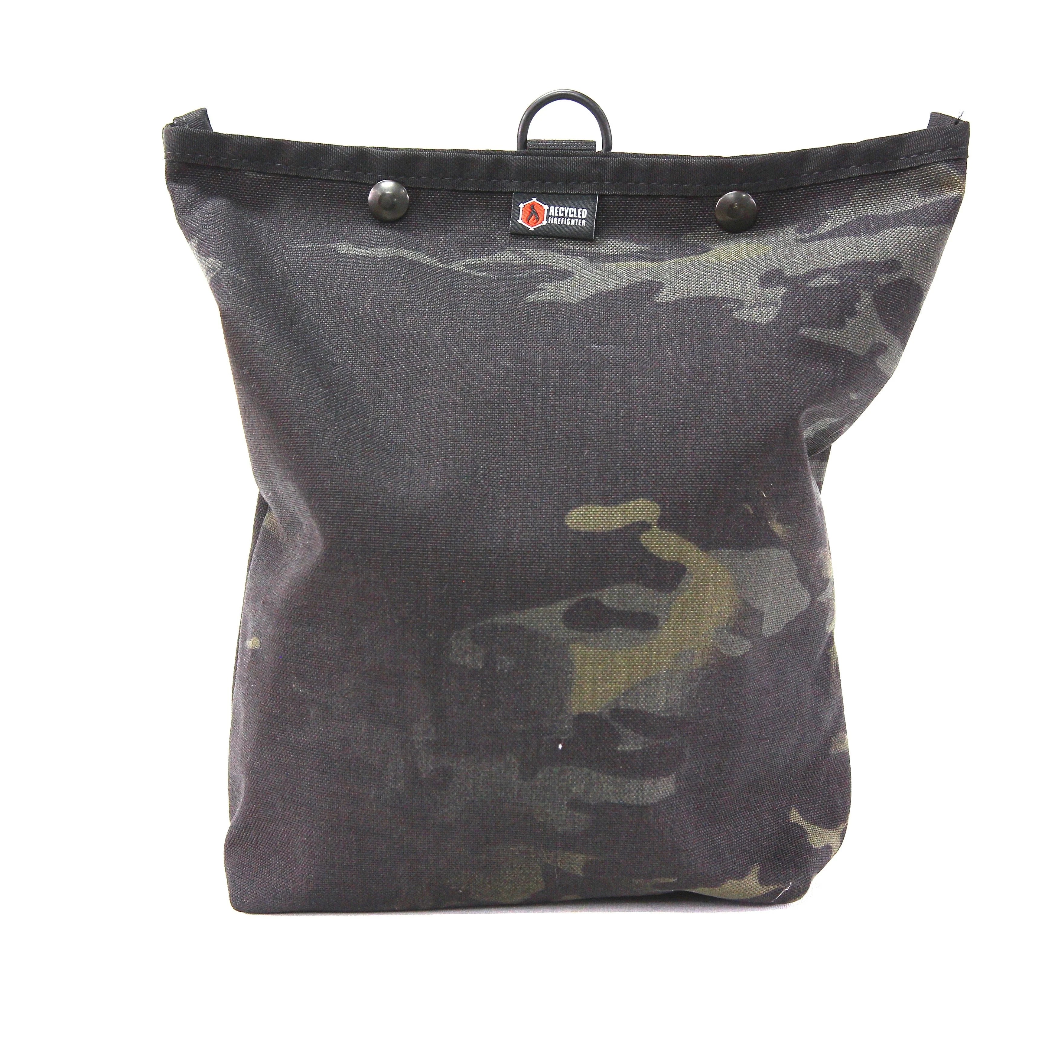 Professional Firefighter SCBA Mask Bag featuring multicamblack by Recycled Firefighter. Honors first responder service with durability.