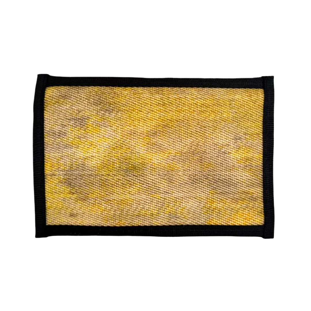 Flat EDC Pouch Firehose in calico & black by Recycled Firefighter. Durable professional gear for tactical applications.