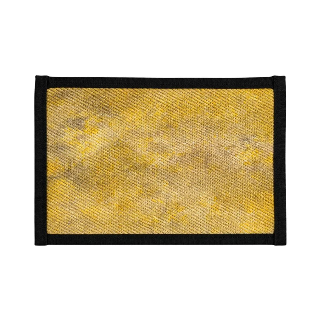 Flat EDC Pouch Firehose in calico & black by Recycled Firefighter. Durable professional gear for tactical applications.