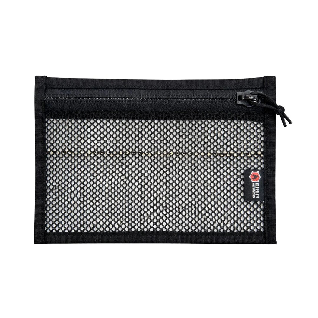 Recycled Firefighter rubber & black Flat EDC Pouch Firehose. Professional-grade tactical construction for daily operations.