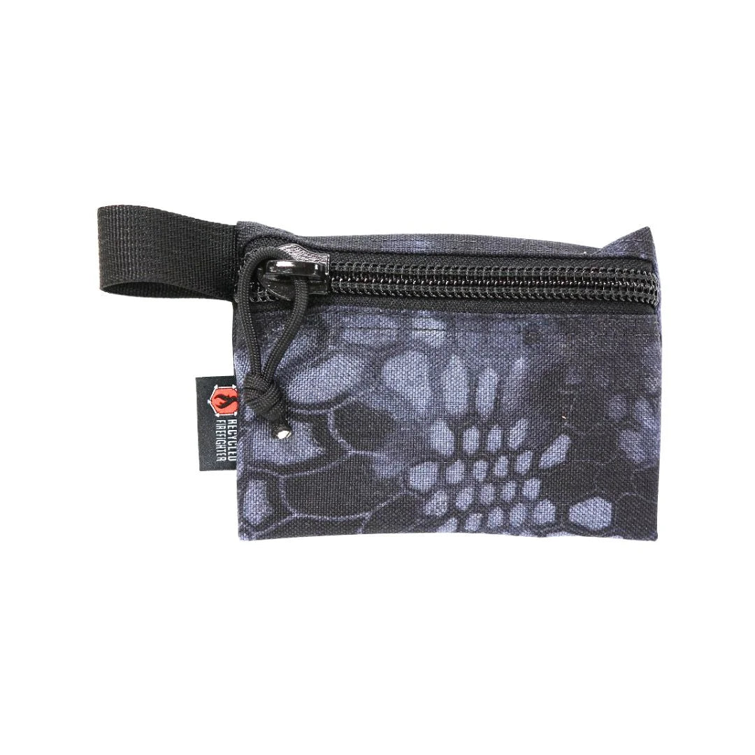 Flat Zippered Gear Pouch Small by Recycled Firefighter - Typhon. Reliable tactical gear for professional daily operations.