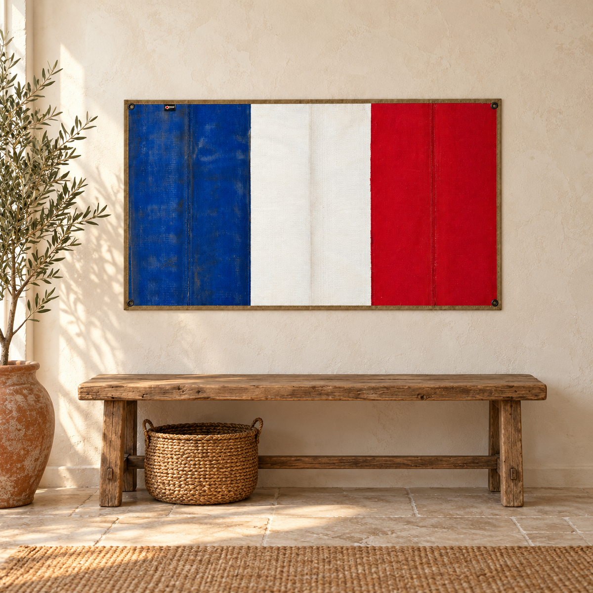 French Fire Hose Flag