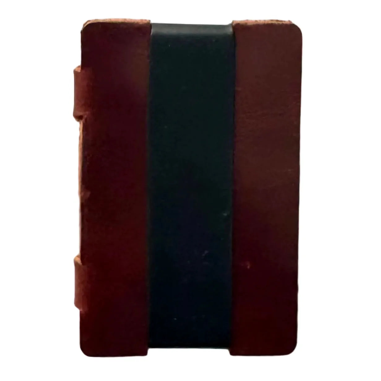 Tactical Full Grain Leather Card Wallet featuring walnut black by Recycled Firefighter. Durable construction designed for professional operations.