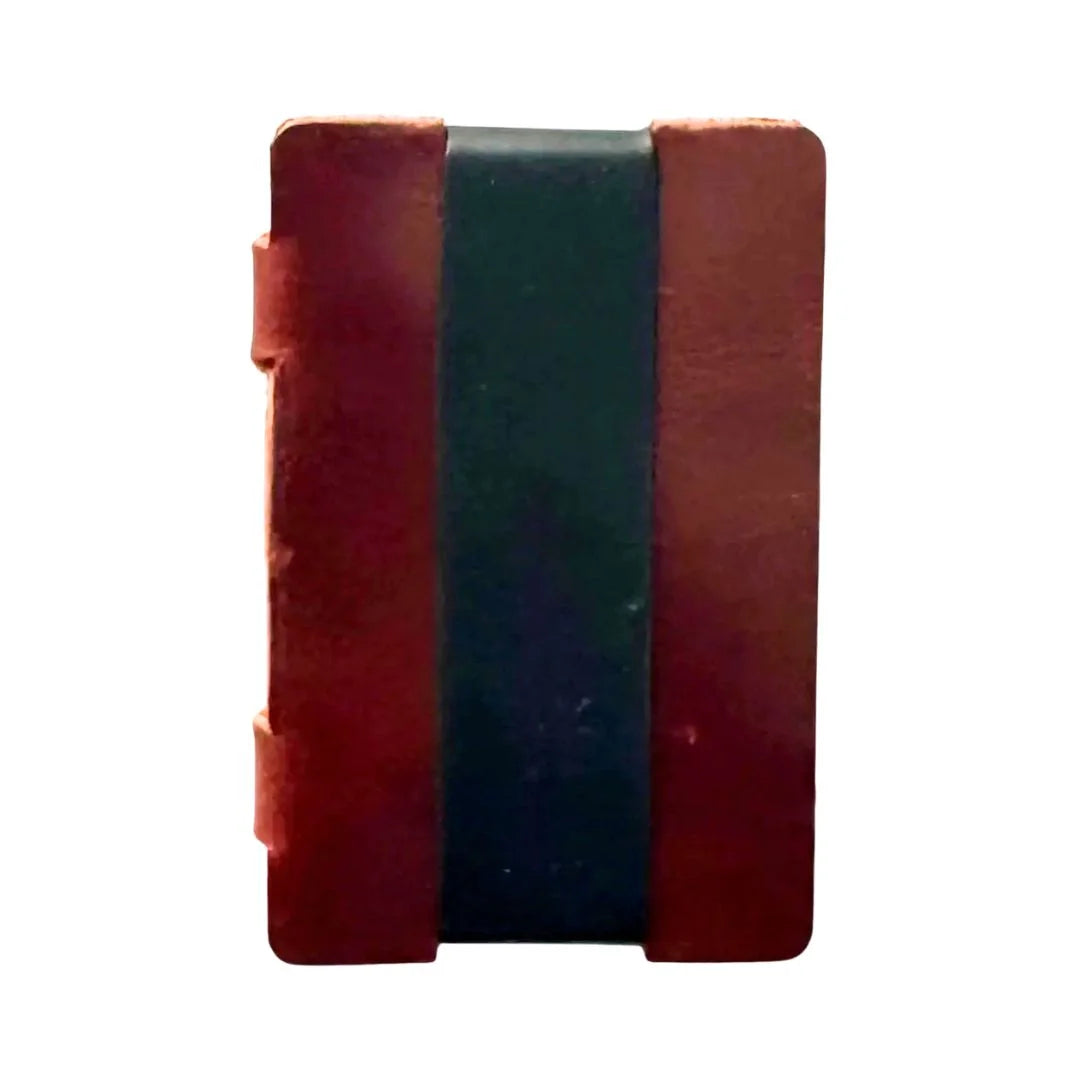 Tactical Full Grain Leather Card Wallet featuring walnut black by Recycled Firefighter. Durable construction designed for professional operations.