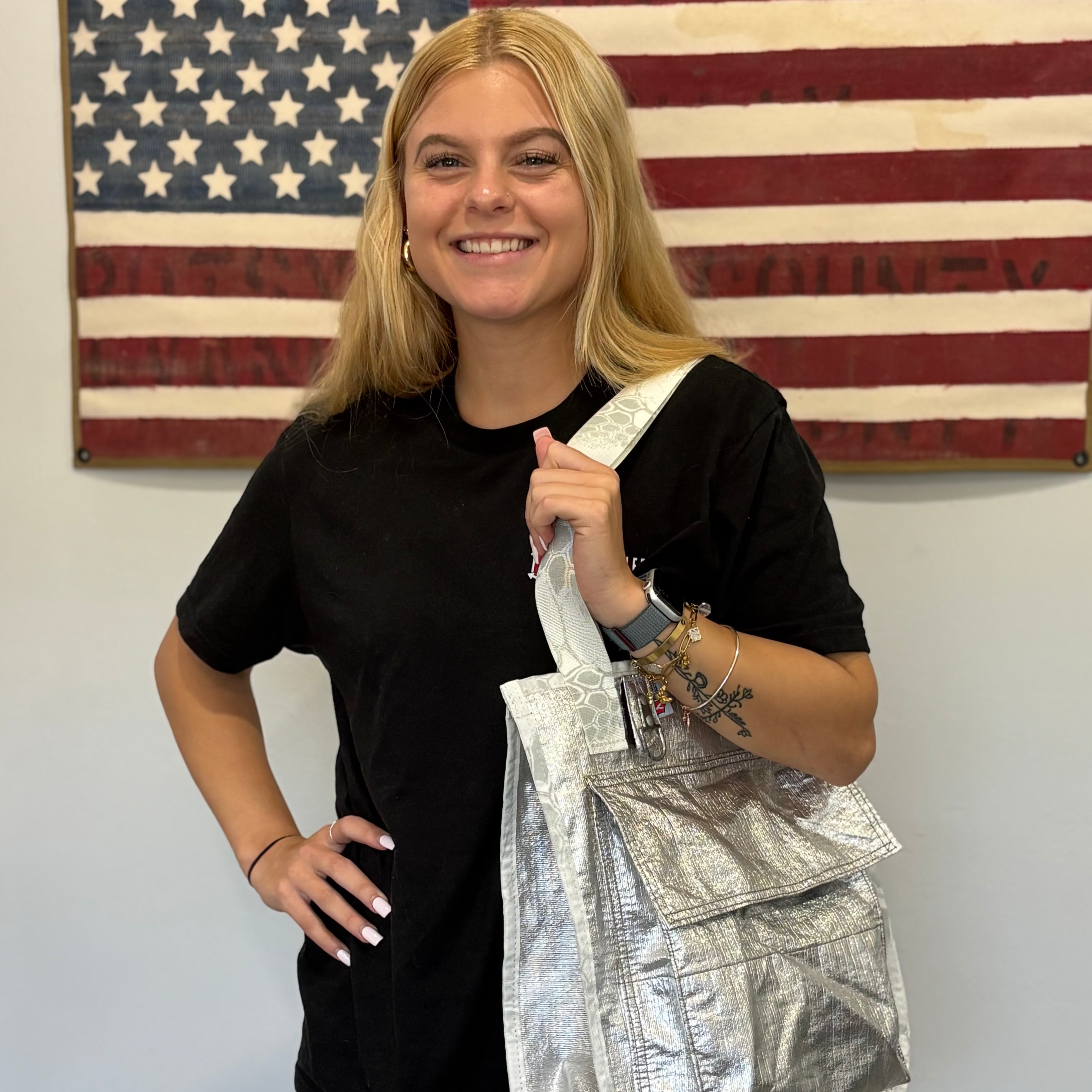 The Premier Tote Bag tote bag Recycled Firefighter