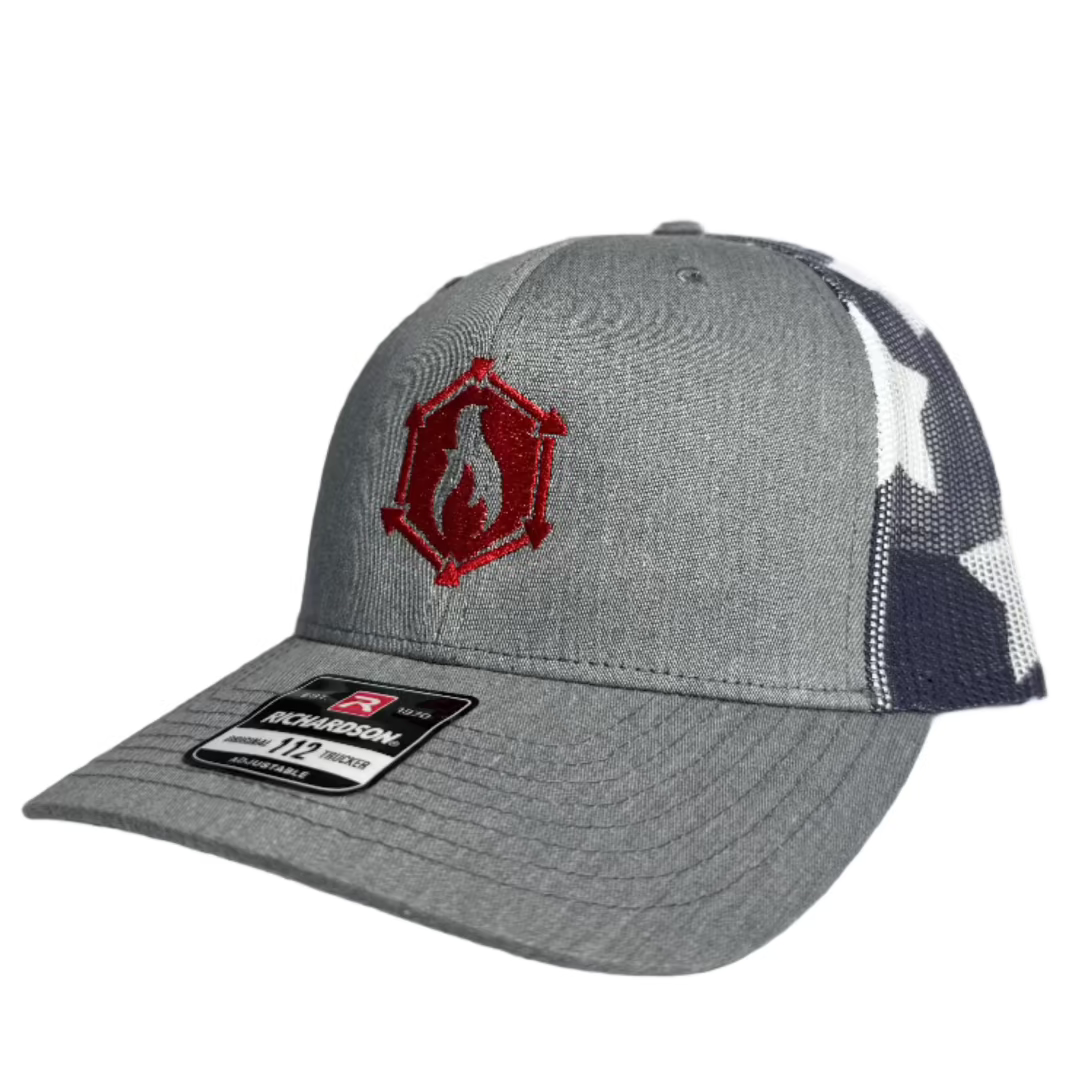 Recycled Firefighter Logo Hat