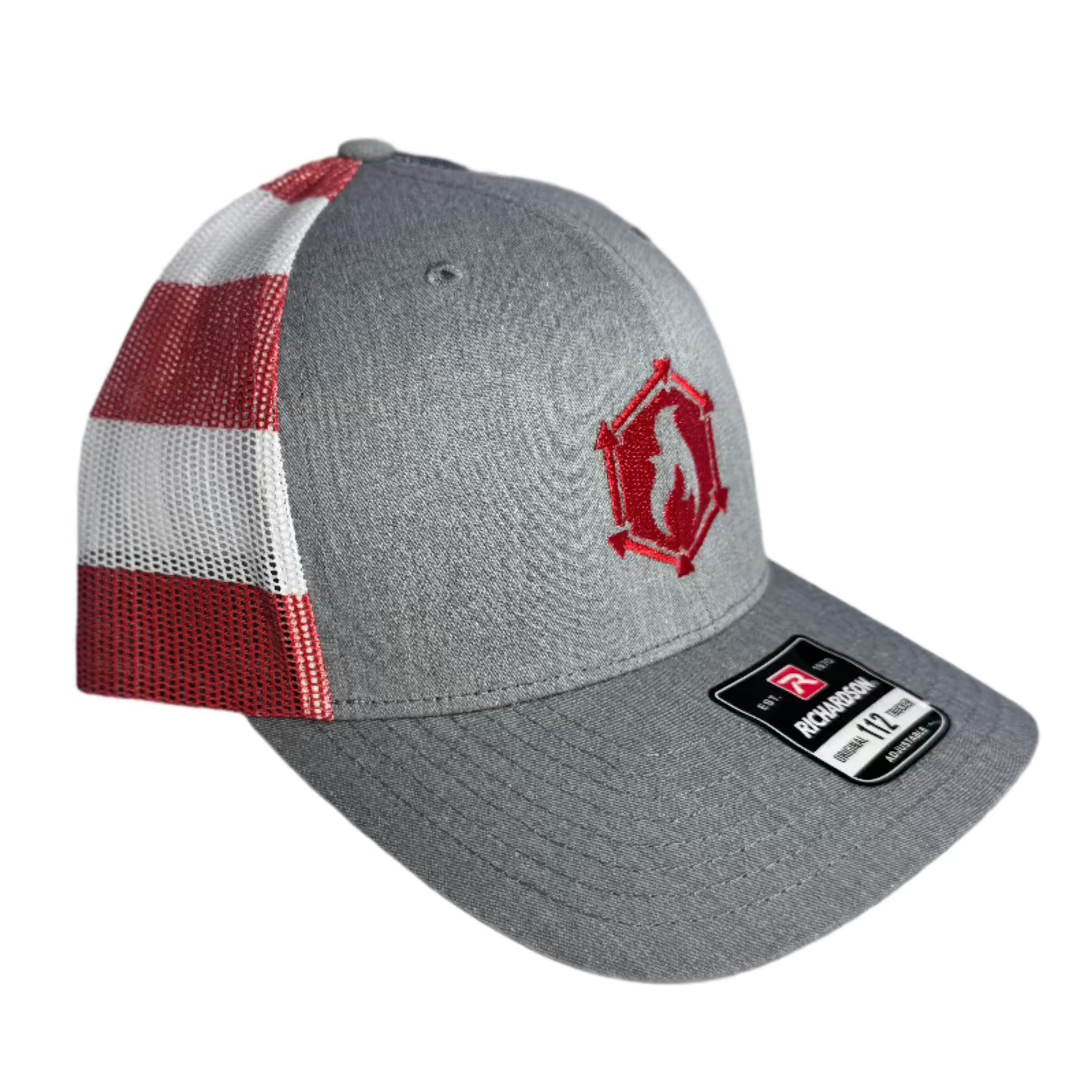 Recycled Firefighter Logo Hat