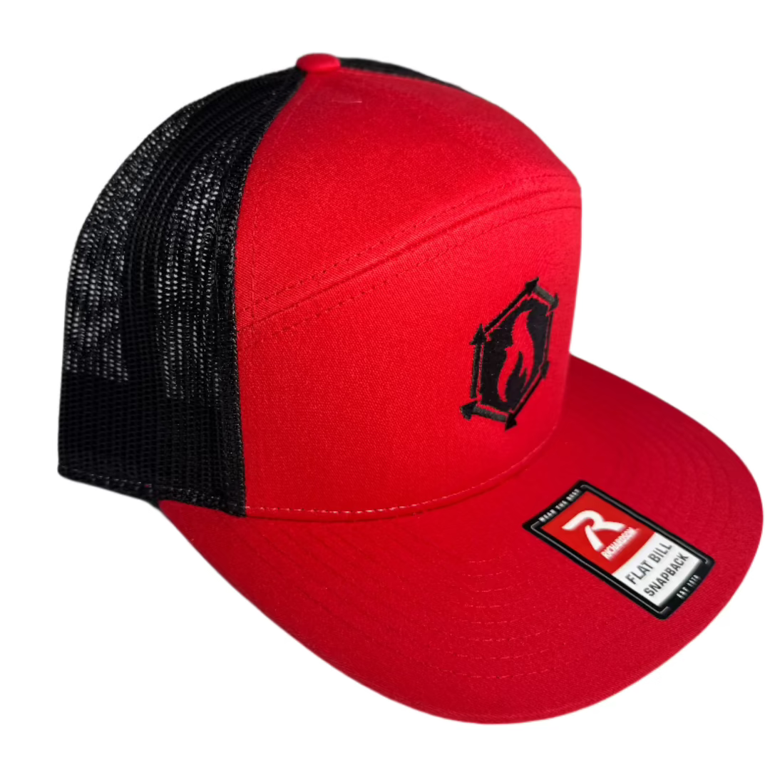 Recycled Firefighter Logo Hat