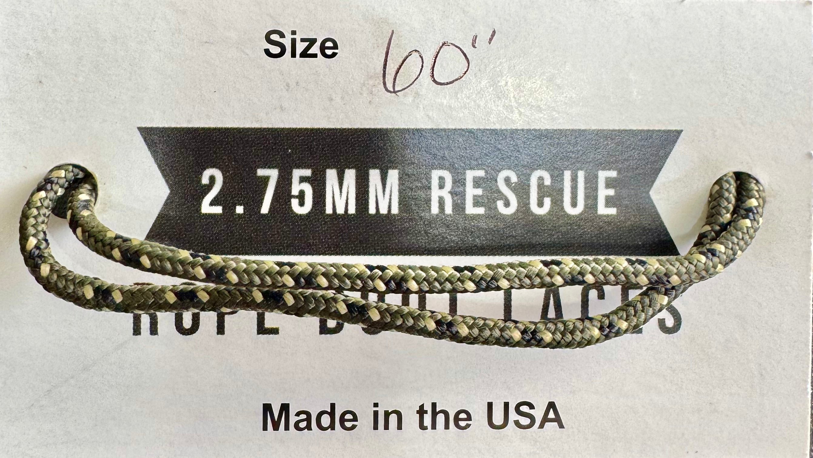 Sterling Rope Boot Laces