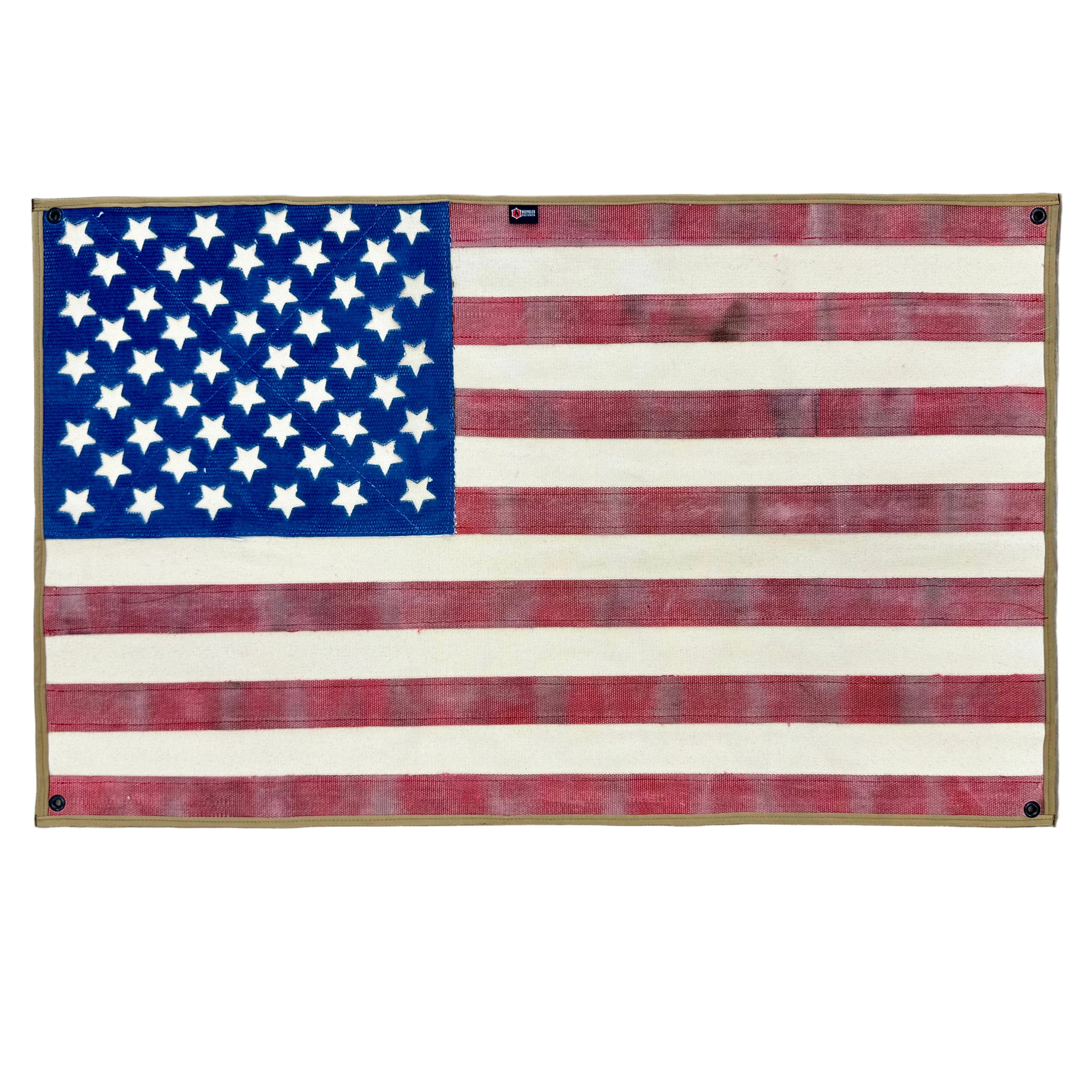 American Flag - Fire Hose - Vintage