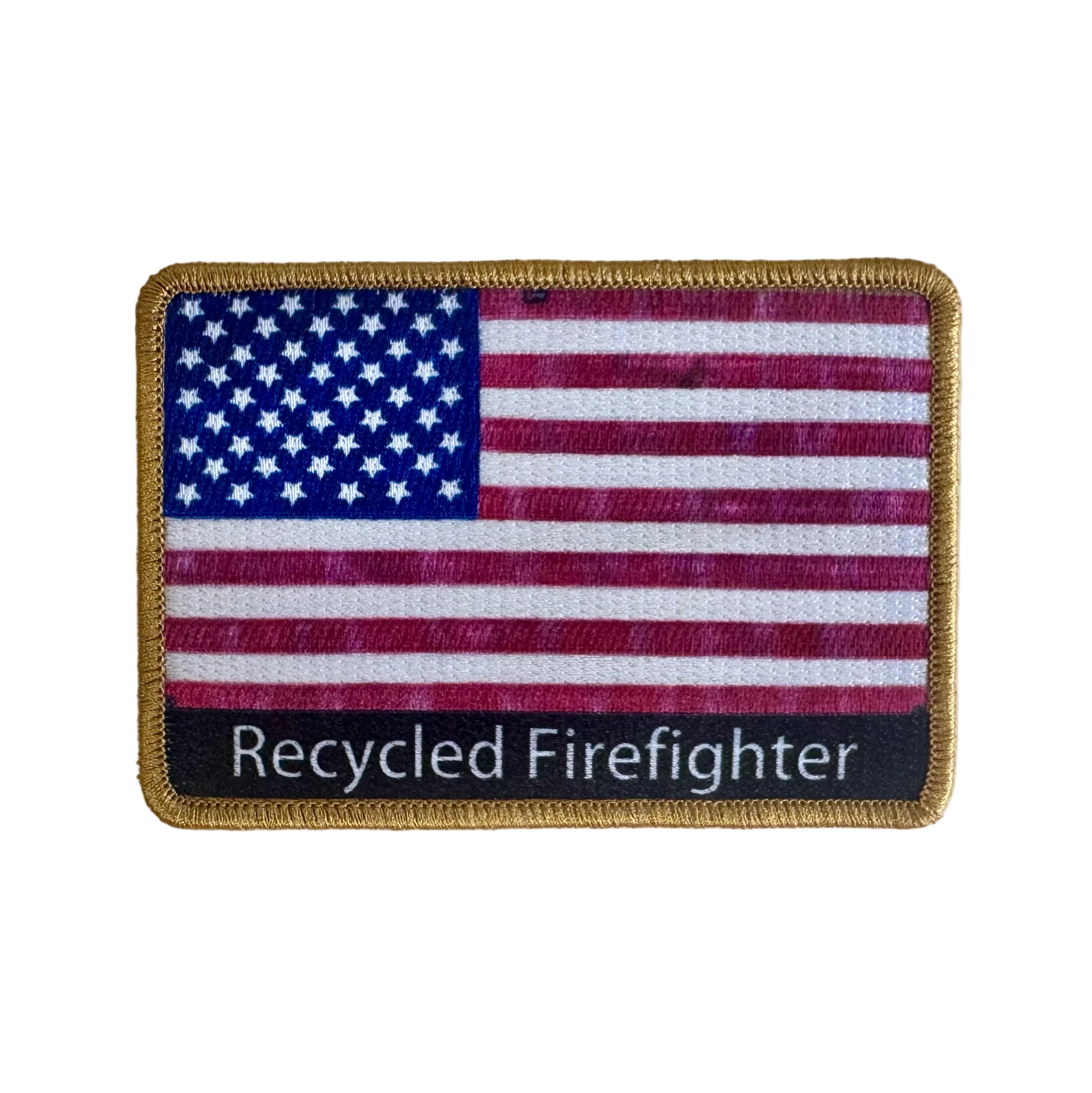 Fire Hose Flag Patch