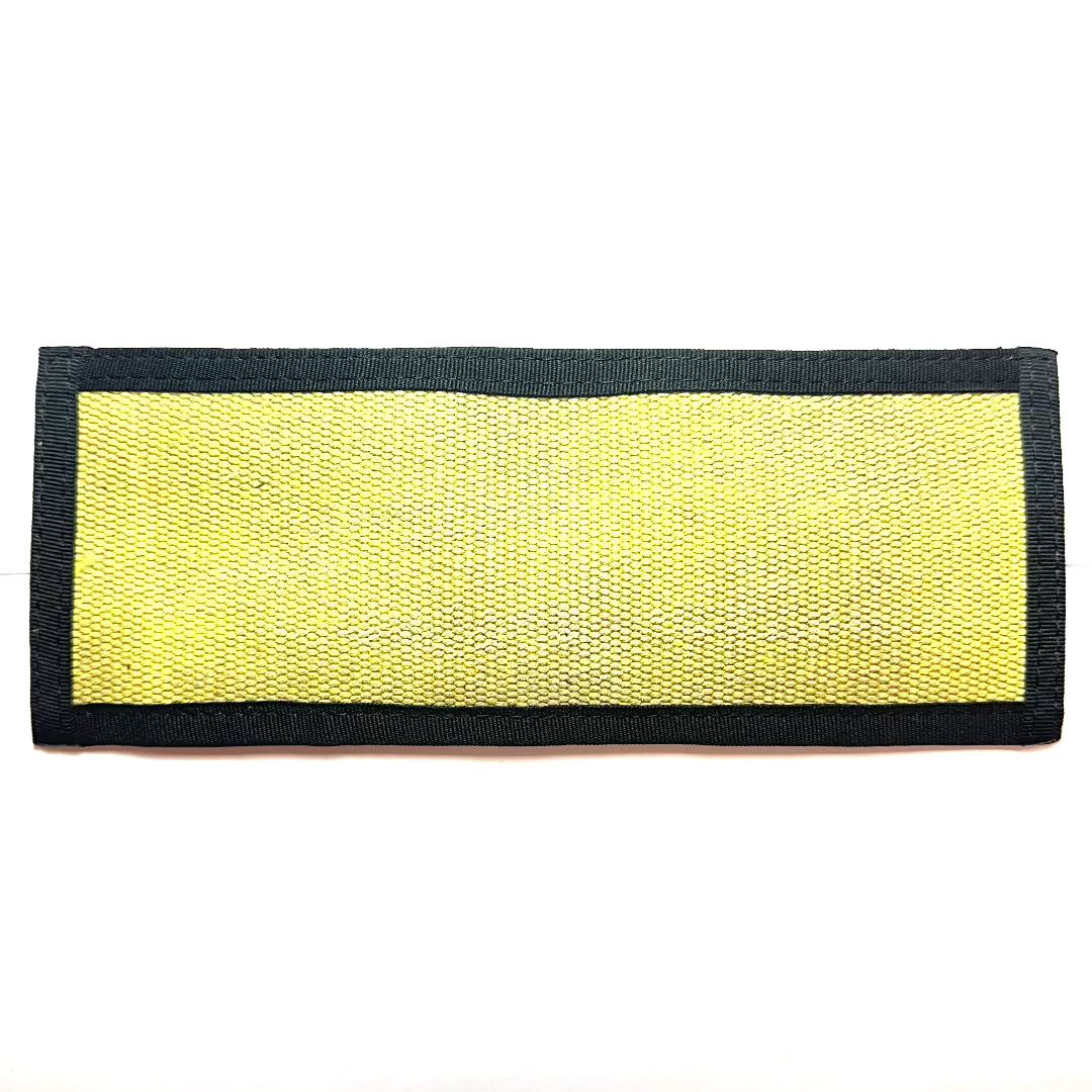 Lieutenant wallet Firehose Edition Yellow Black Fire Hose Recycled Firefighter