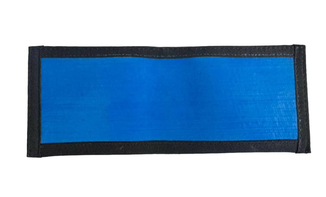 Lieutenant wallet Firehose Edition Blue Fire Hose Recycled Firefighter